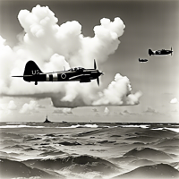 During the Battle of Midway, The US and Japanese military had different strategies. The American Navy used codebreaking techniques to receive secret news on japanese plan's and directed an unexpected attack. Their airplane strikes with fighter planes and bombers significantly prevented the japanese naval fleet from advancing. Meanwhile, the US overseers position at Midway Atoll was greatly slowing down the Japanese, with these manuevers, the japanese were halted and having to try to defend from all around them didn't make things easier. Both teams adapted to the changing situations, and Admiral Nimitz made smart choices that helped the American troops win.